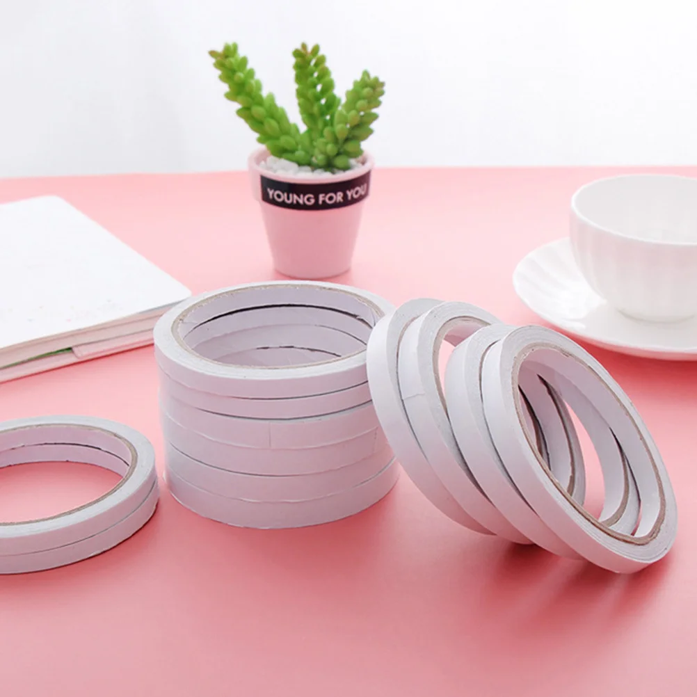 

9pcs 9 Rolls Painters Tape Double-Sided Tape For Diy Crafts Scrapbooking Office Supplies Multipurpose Adhesive Tapes