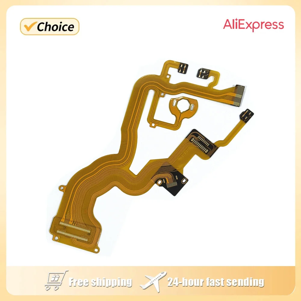 Nova lente traseira cabo flexível principal para canon powershot sx720 sx730 sx740 peça de reparo de câmera digital