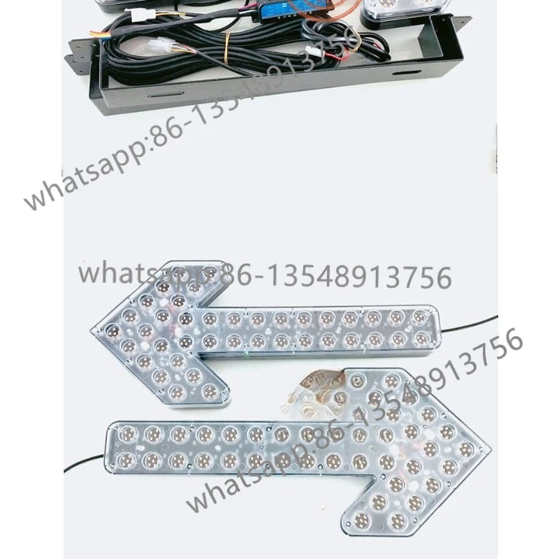 

LED arrow light, left and right steering guide plate 12/24V cleaning/sweeping/sprinkling/municipal engineering vehicle