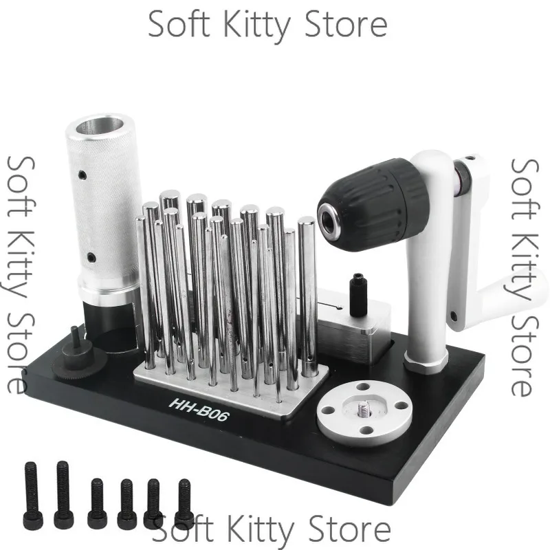 Professional Stainless Steel Manual Jump Ring Maker Machine with 20 Mandrels – Jewelry Making Tool for Rings, Chains, Repair