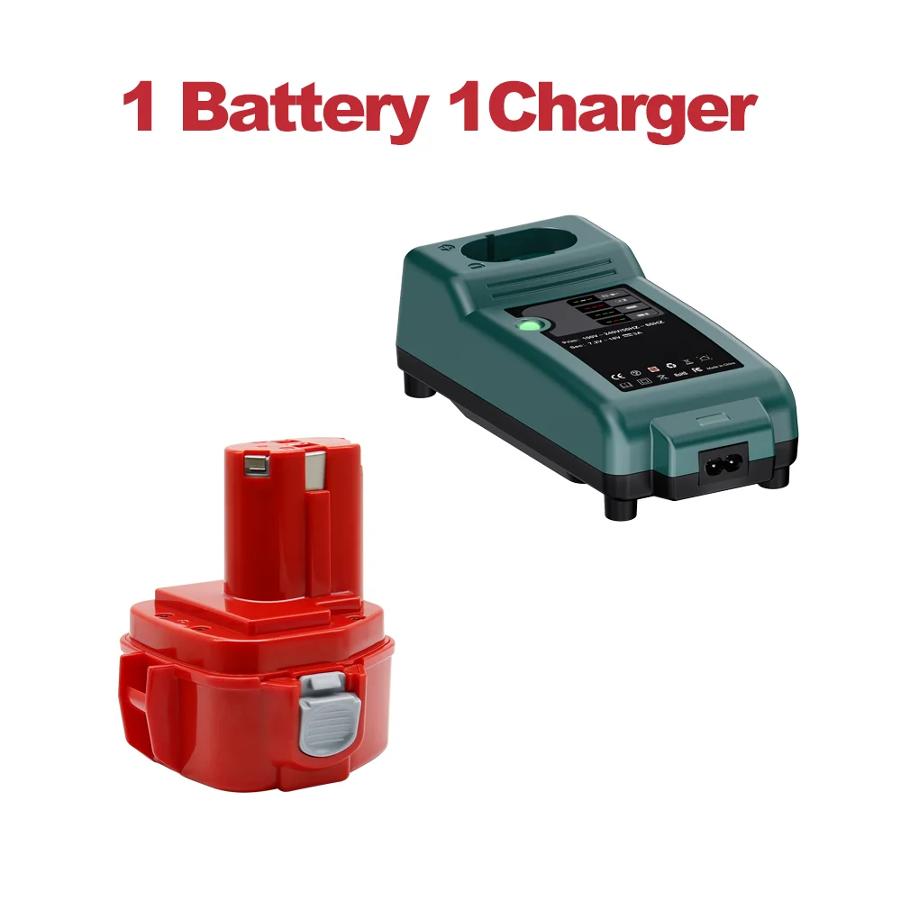 Für Makita 12V Batterie für Makita 192598 1235-2 pa12 6213d 6217d 6227d 6313d ni-mh Ersatz batterie