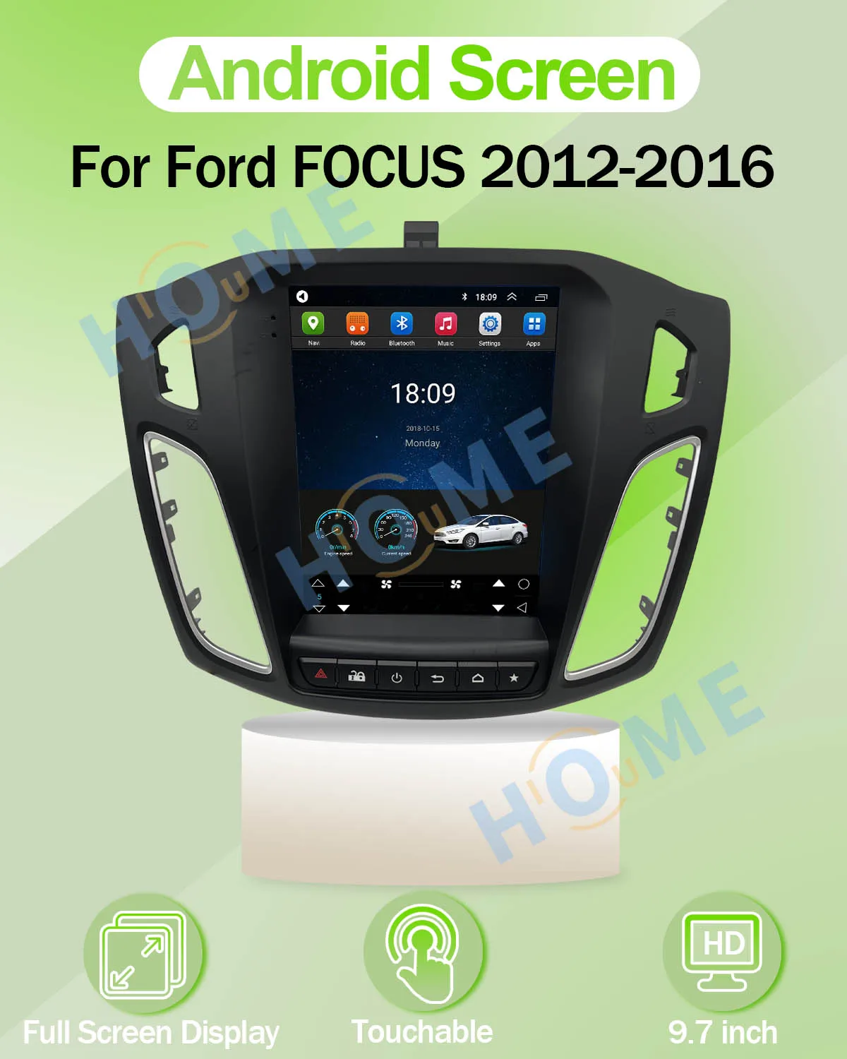 Factory price Android 13 Radio Player Carplay Auto Car Multimedia Video Car Dvd Player For Ford Focus 2012-2016 Auto Electronics