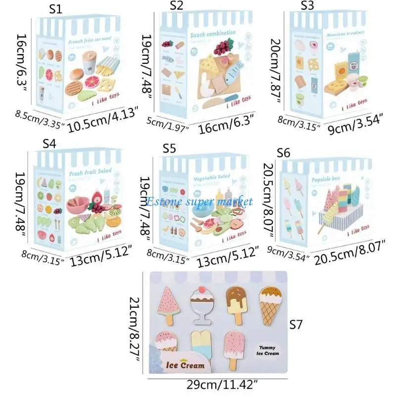 090bプレイフードセットおもちゃの品揃えの料理料理プレイセットアクセサリー＆幼児用幼稚園教育のおもちゃのギフト