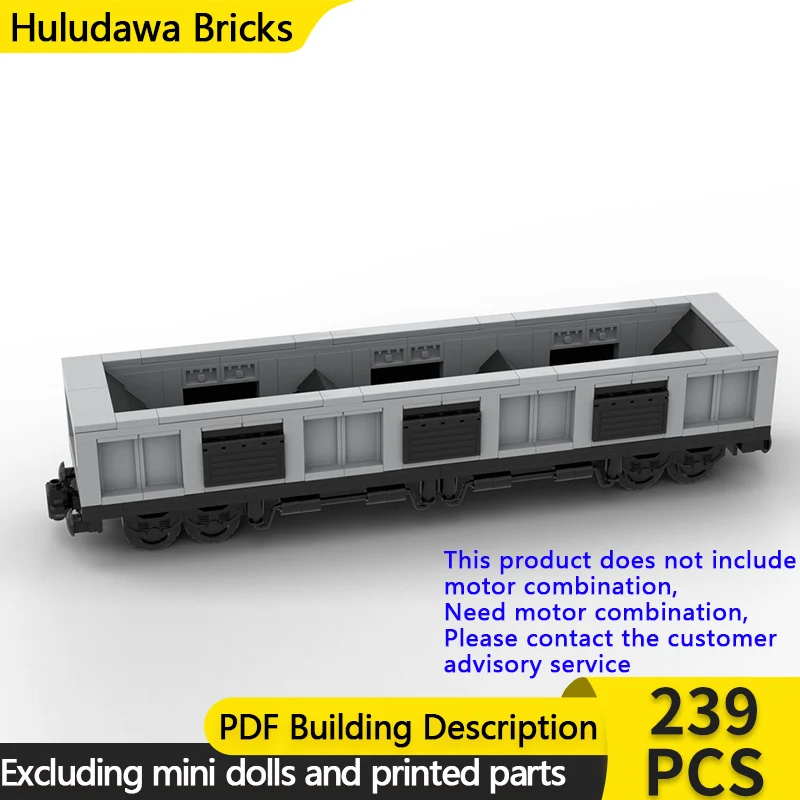 

Модель городской автомобиль MOC, строительные кирпичи, железная дорога, большой угольный вагон, модульная технология, подарки, праздник, сборка, детские игрушки, костюм