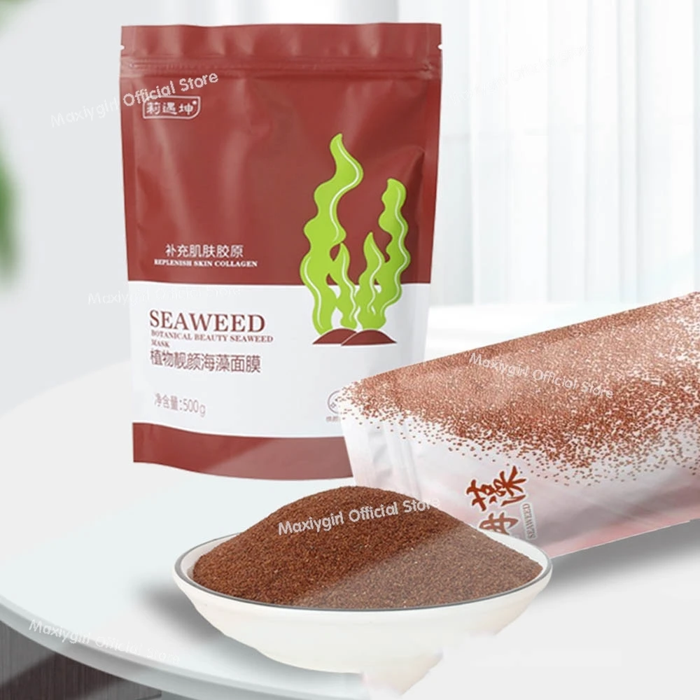 

500g Facial Natural Seaweed Granules Powder Collagen Beauty Anti Aging anti wrinkle Whitening Moisturizing Face