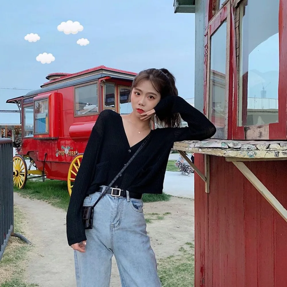 Ice injustly-Cardigan à manches longues pour femme, haut fin, vêtements de protection solaire