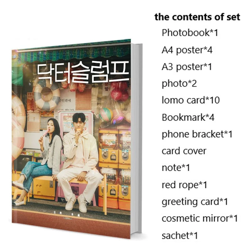 

Doctor Slump Shin-hye Park Shin Hye Hyung-Sik Park Photobook Set With Poster Lomo Card Bookmark Photo Album Art Book Picturebook