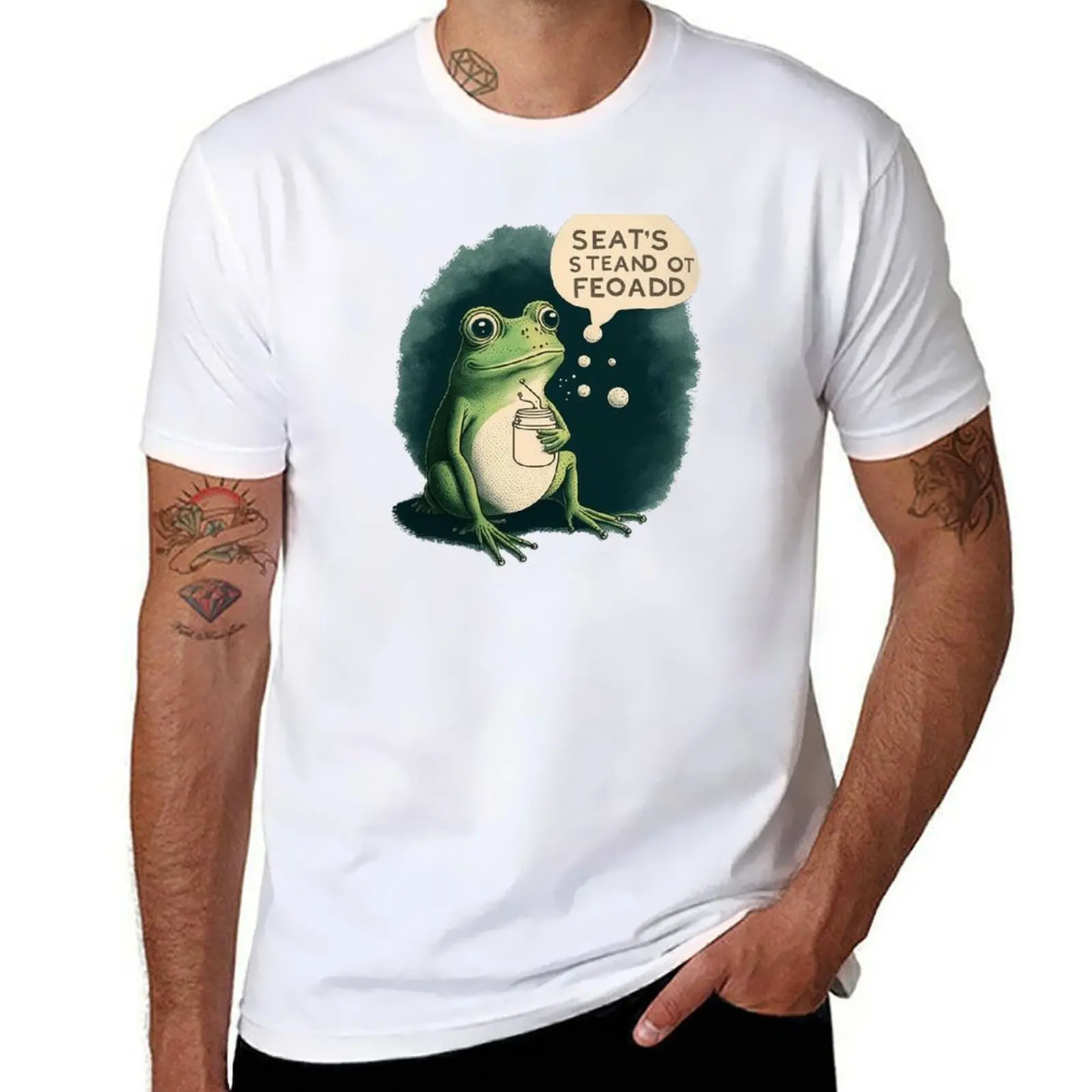 

The Dreamy Frog T-Shirt anime t shirts for man man t shirt luxury T-Shirt