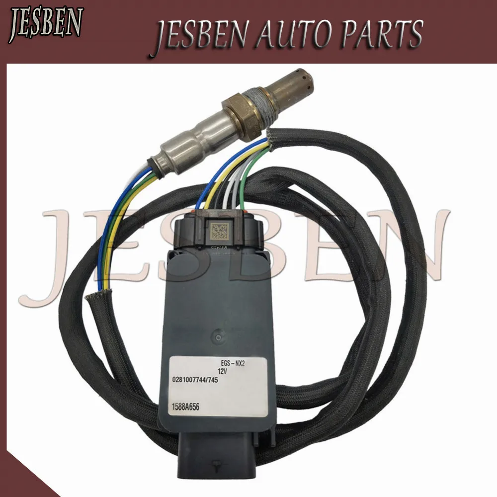 JESBEN 1588A656 0281007744 Rear Nox Sensor For Mitsubishi L200 Triton 2.2 DI-D Motor 4N14 110KW 2015 2016 2017 2018 2019 2020