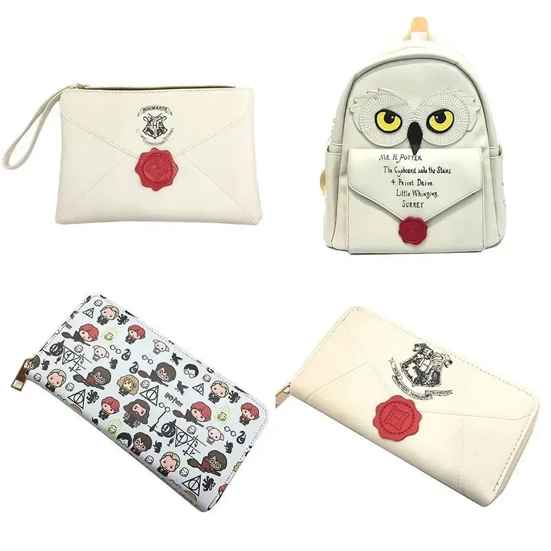 

Harry Eternal Potters Anime Magic Colleges Owl Backpack School Badge Envelope Purse Tote Bags Shoulder Bag Casual Women