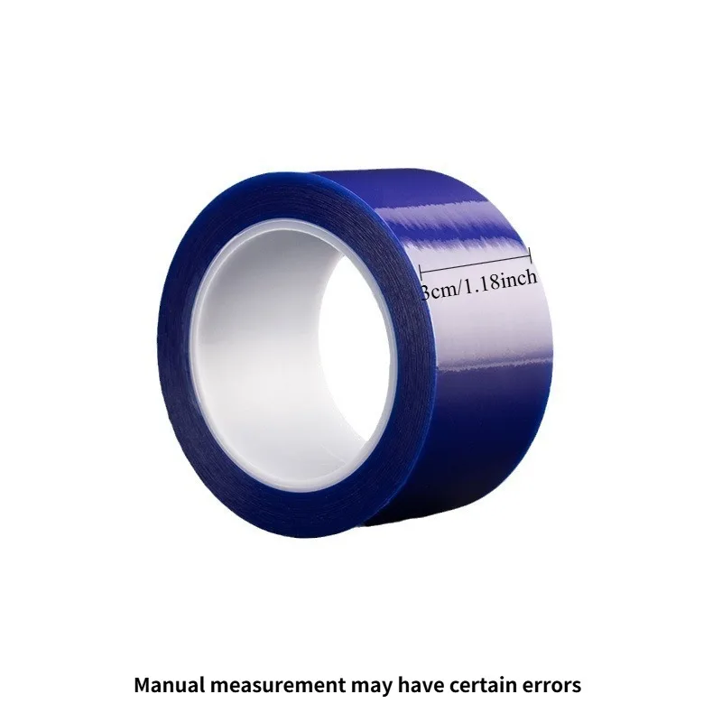 Wheel Rim Barrier Tape Auto Repair Self Adhesive Film Tire Repair Tools Residue-Free Blue PE Rim Protective Film Anti-Scratch