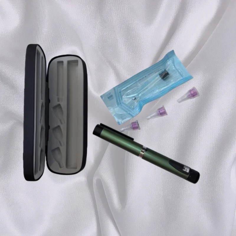 

Многоразовая ручка для инъекций (ручка+игла+пакет для чернил 3 мл+футляр для ручек) подходит для роста гормона, инсулина и т. д. (за исключением наркотиков)