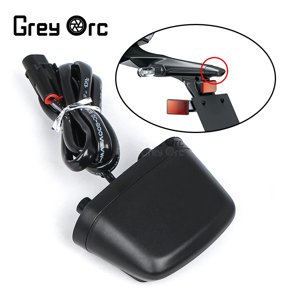 

For Kawasaki Z900 Z 900 2021 2022 2023 Rear Fender Mudguard Mudflap Guard Indicator Lamp ABS Number License Plate Light