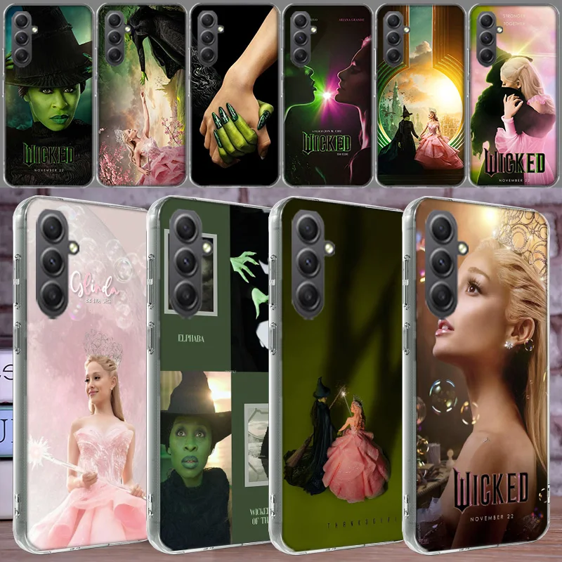 A-Ariana G-Grande Wicked Phone Case For Samsung A15 A25 A35 A55 A12 A22 A32 A52S A13 A23 A33 A53 A14 A24 A34 A54 Galaxy A8 A6 A7