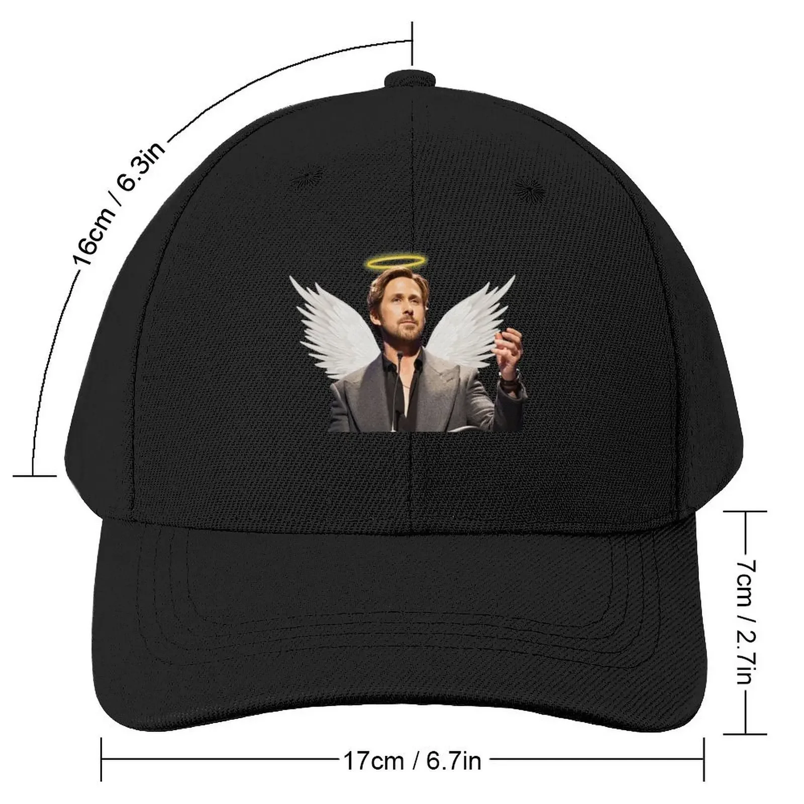 Angelic Ryan Gosling Baseball Cap Hat Luxury Brand Hip Hop Golf For Women Men's