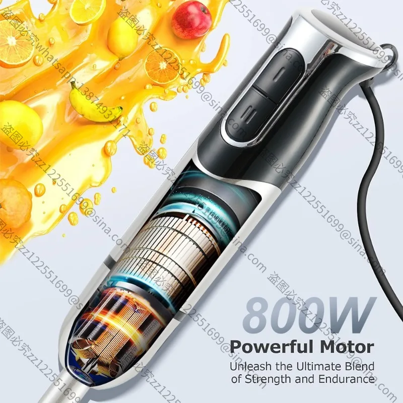 It Is Suitable for Grinding Meat and Juicing Cream Whipping Dishes, Handheld Electric Mixing Rod