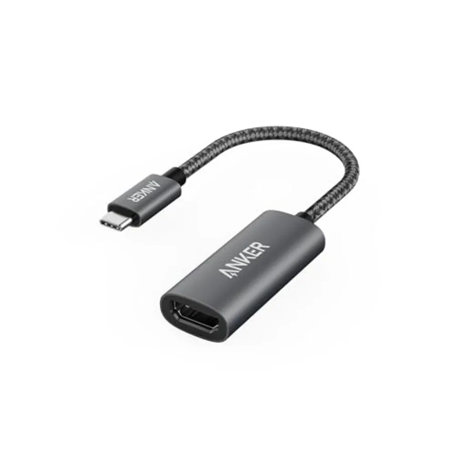 USB C to HDMI Adapter 4K@60Hz,310 USB-C Adapter (4K HDMI), for MacBook Pro, MacBook Air, iPad Pro, Pixelbook, XPS, Galaxy, and