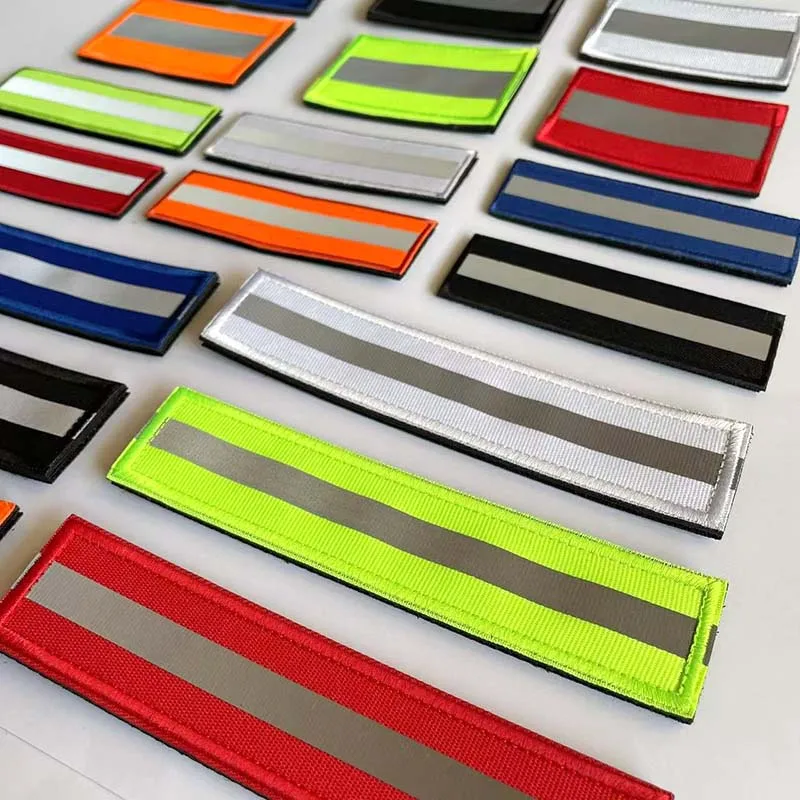 عاكس سلامة قطاع الإنقاذ شارة بقع مع حلقة هوك ، العسكرية التكتيكية شعار حقيبة الظهر سترة زين الملابس ملصقات #3