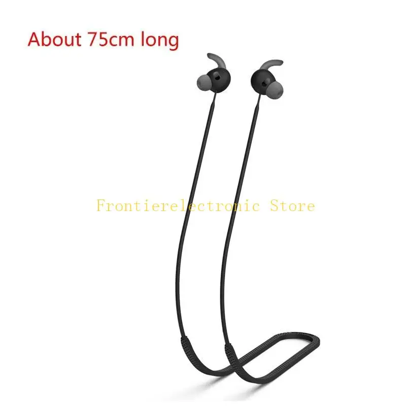 G8DB Fashion Earphone Anti-lost Strap Hanging Neck Rope Cable Waterproof Lanyard Accessory For Beats Fit Earphone String