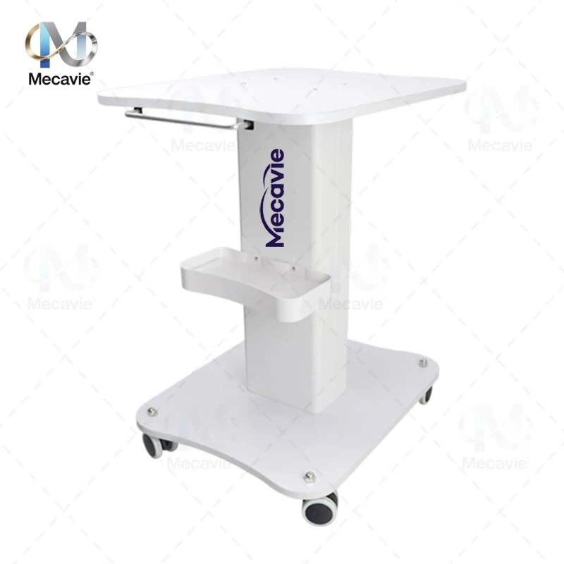 Mecavie Beauty Machine Trolley Cart Mobile Rolling Stand With Storage Basket Silent Wheel For Diode Laser RF Cavitation Salon Eq