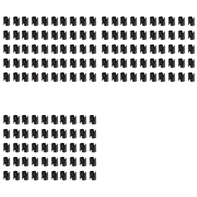 SYW-150Pcs Clips For Wire Shelving Wire Shelving Lock Clips Shelving Sleeves Shelving Sleeves Replacement Shelf Lock Clips