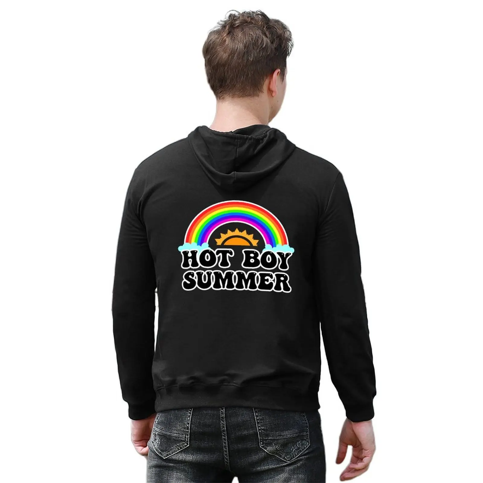 HOT BOY SUMMER - Let them STARE – FUN GAY PRIDE rainbow – lqbtqia PRIDE – I like girls I like boys - HOT GAY Hoodie