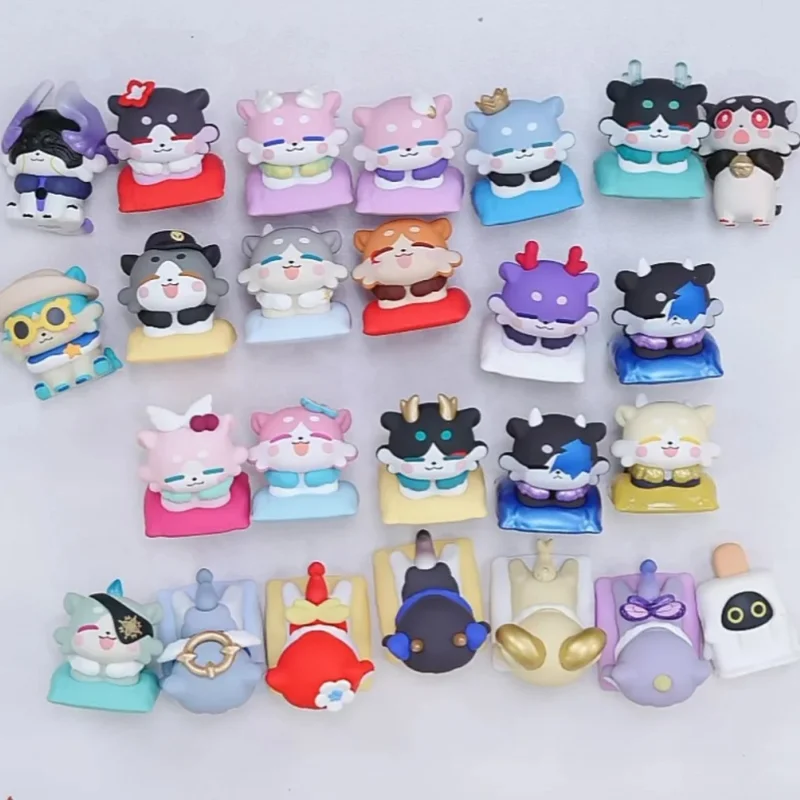 Genuine MiHoYo Honkai Star Rail Awooo Chimera Series Blind Box Vol.3 HSR Mini Doll Desktop Decor Collectible Model Birthday Gift