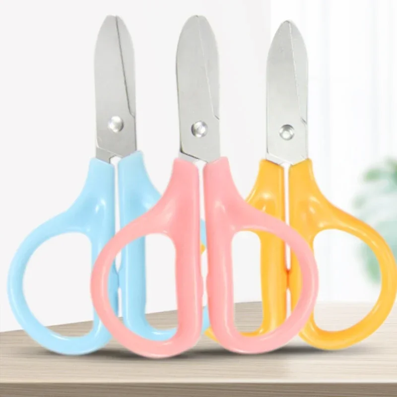 Mini Scissors Portable Scissors Students Hand Paper-cutting Office Stainless Steel Hand Scissors Professional Home Hand Tools