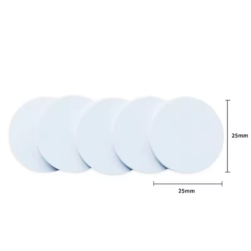 5/10/20pcs RFID Slim Diameter 25mm Coin Sticker Key Tag 13.56MHz Variable S50 1K Clone Token UID NFC Copy Clone