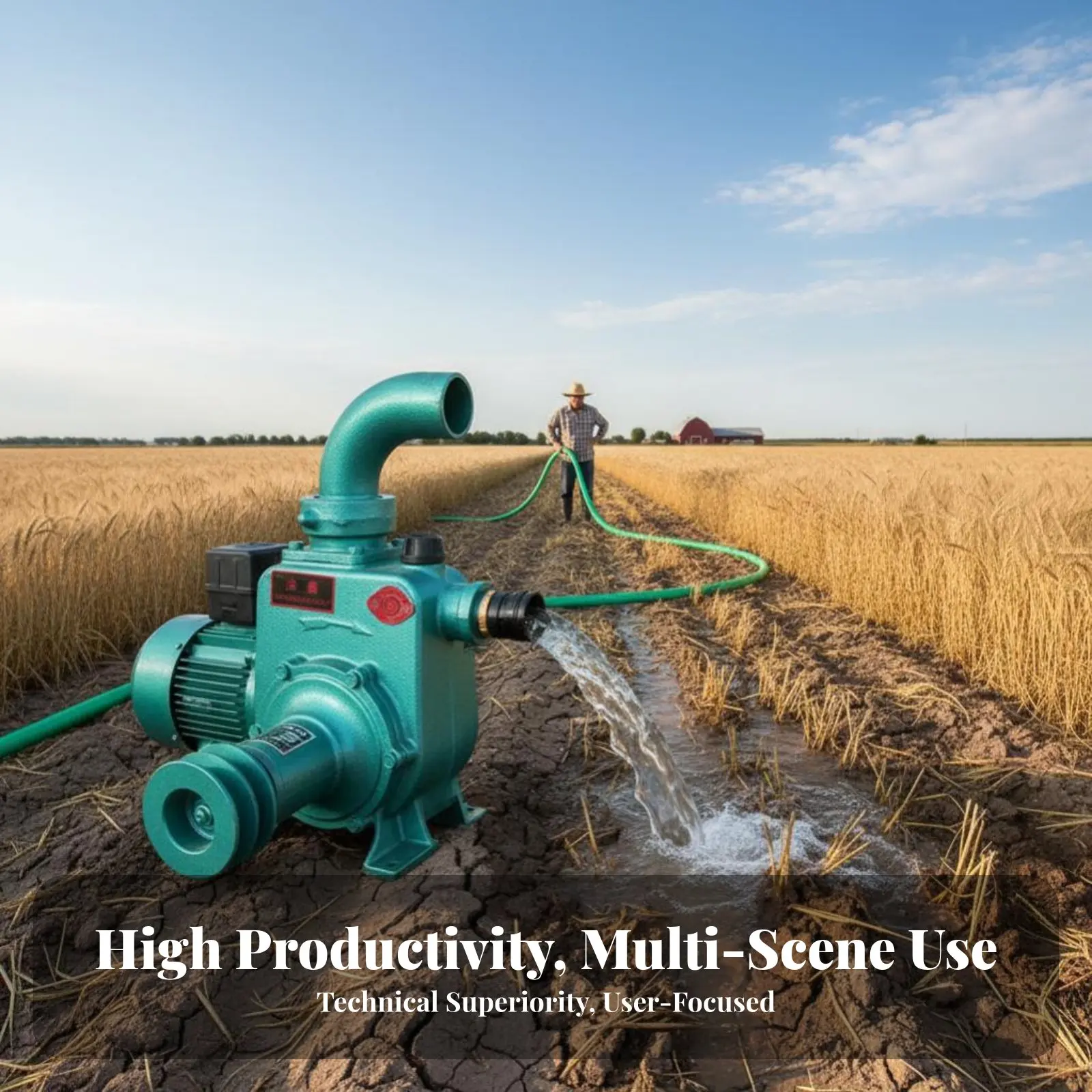 Автоматическая самовсасывающая насосная головка с двумя измерительными датчиками, высокопроизводительное насосное оборудование для владельцев лодок, морских применений Автоматическая самовсасывающая насосная головка с двумя измерительными датчиками, высокопроизводительное насосное оборудование для владельцев лодок, морских применений