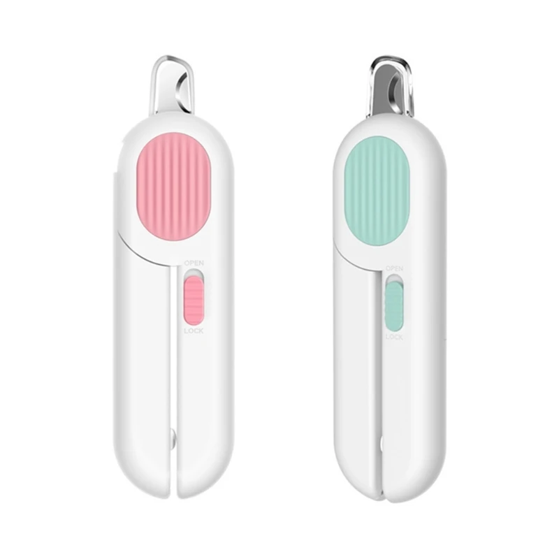

N0HB Dogs Cutter Cutter with LED Light Scissor for Dogs Grooming Tool