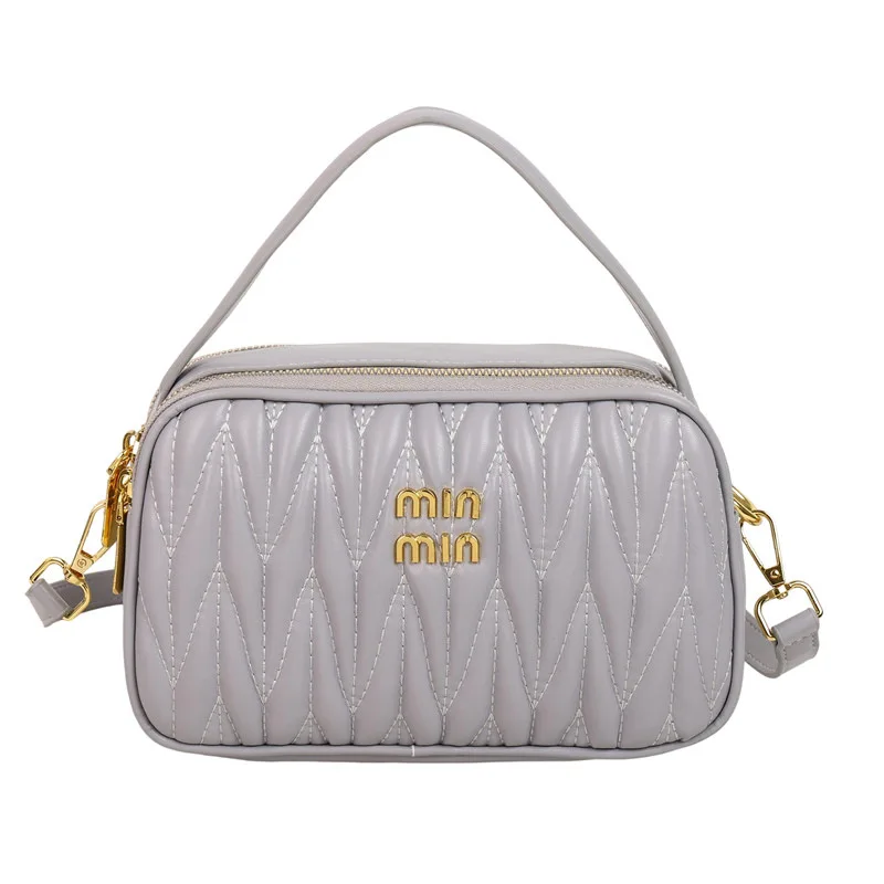 

‌SS25 Jacquard Camera Bag - Women's Versatile Crossbody Purse | 3-Way Carry (Shoulder/Handheld/Sling) + RFID Blocking‌