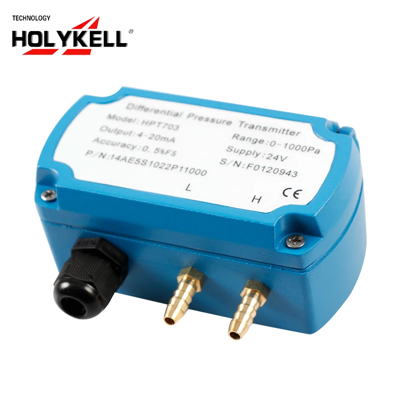 Holykell 0-5V 4-20ma micro differential pressure/air /transmitter