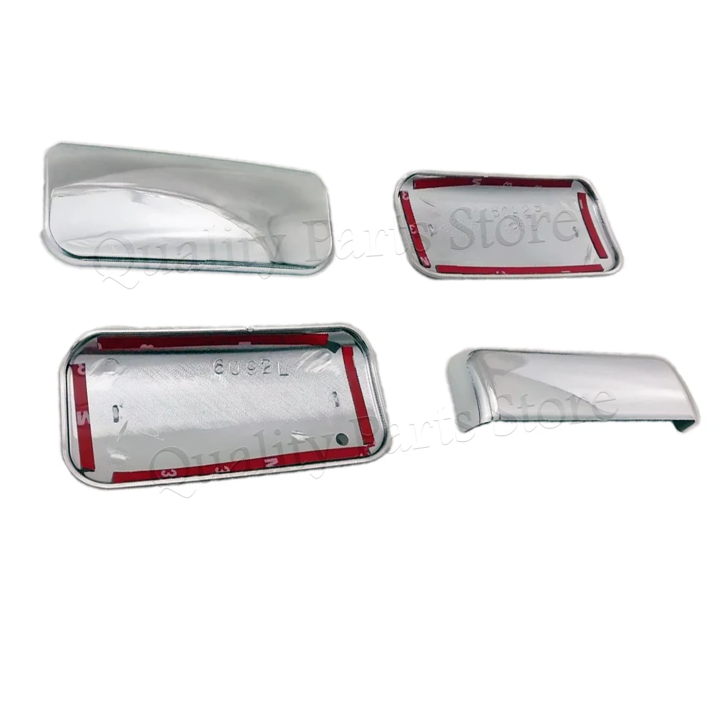New For Ford Transit MK6 MK7 2000-2013 Chrome Wing Mirror Covers & 4 Door Handle Covers Car Rearview Mirror Decoration Cover - view 5
