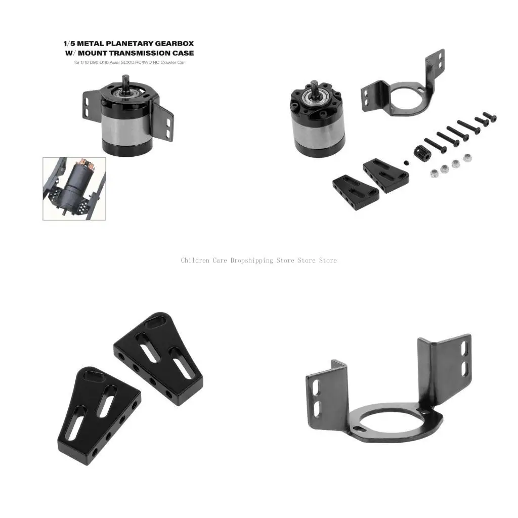 

Durable Remote Car Crawler 1:5 Scale Metal Internal Reduction for RC