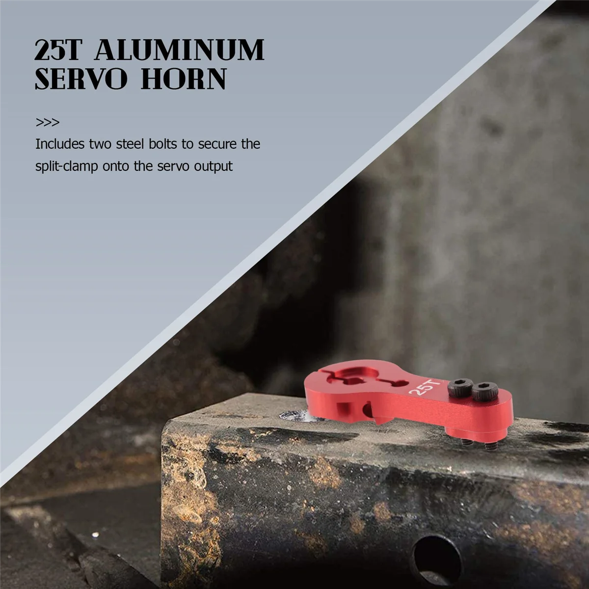 6 個 25T アルミサーボホーン M3 スレッドステアリングアーム高トルクサーボモーター部品 RC カー飛行機ボート-PZZW