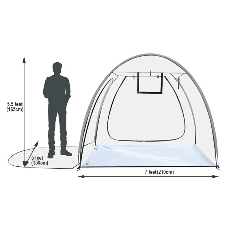 Clear Pod Sports Tent Events Tents Weather Tent Winter Pod for Outdoor Sports PVC Plant Tents Greenhouse Bike Storage Tents