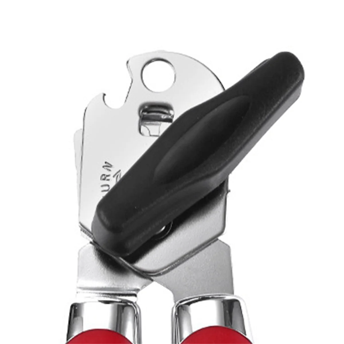 Abrelatas multifuncional Manual 3 en 1 rojo N18R, herramienta de cocina con abridor de botellas