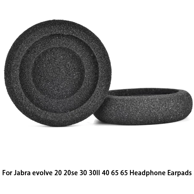 Coussinets d'oreille de remplacement, coussinets d'écouteurs en mousse à mémoire de forme souple, housse pour écouteurs pour evolve 20 20se 30 30II 40 65 65 ·