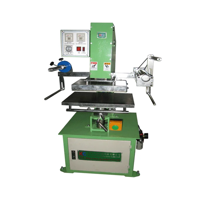 Automatic New Condition Leather Film Hot Stamping Machine Includes Label for Hot Gilding Embossing Foil Heat Card Printer