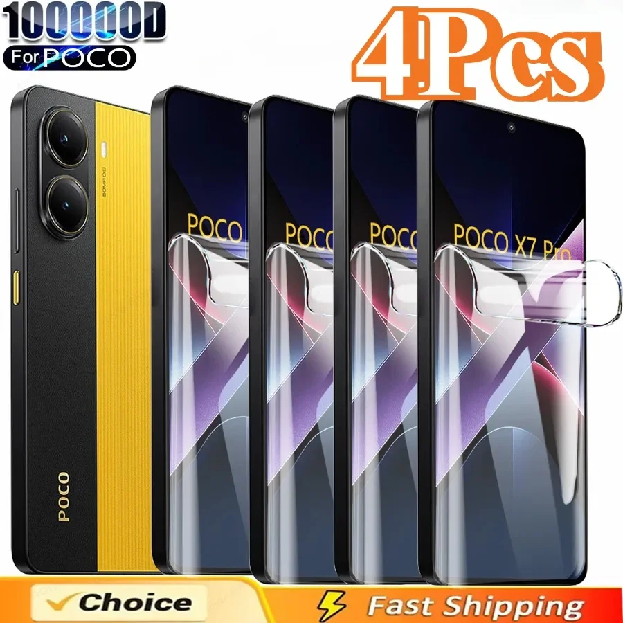 4Pcs Hydrogel Scree…