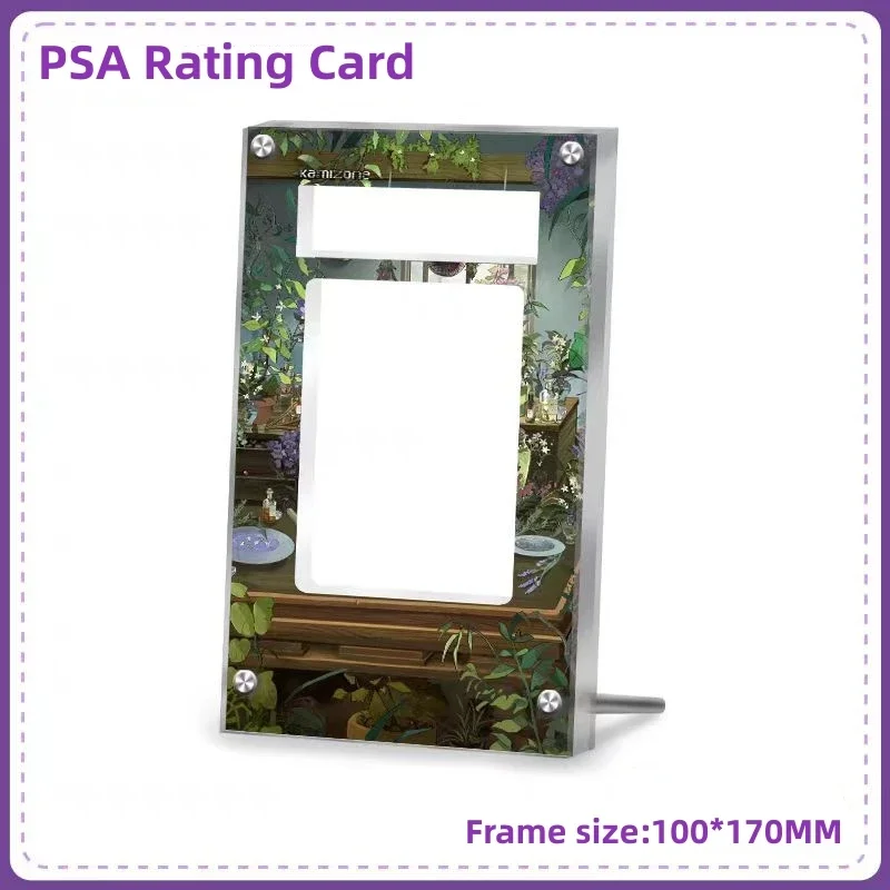 PTCG Pokemon Rating Card Leafeon Vstar Expansion Acrylic Card Brick Display Stand Not Including Card Anime Gift  Wave 9