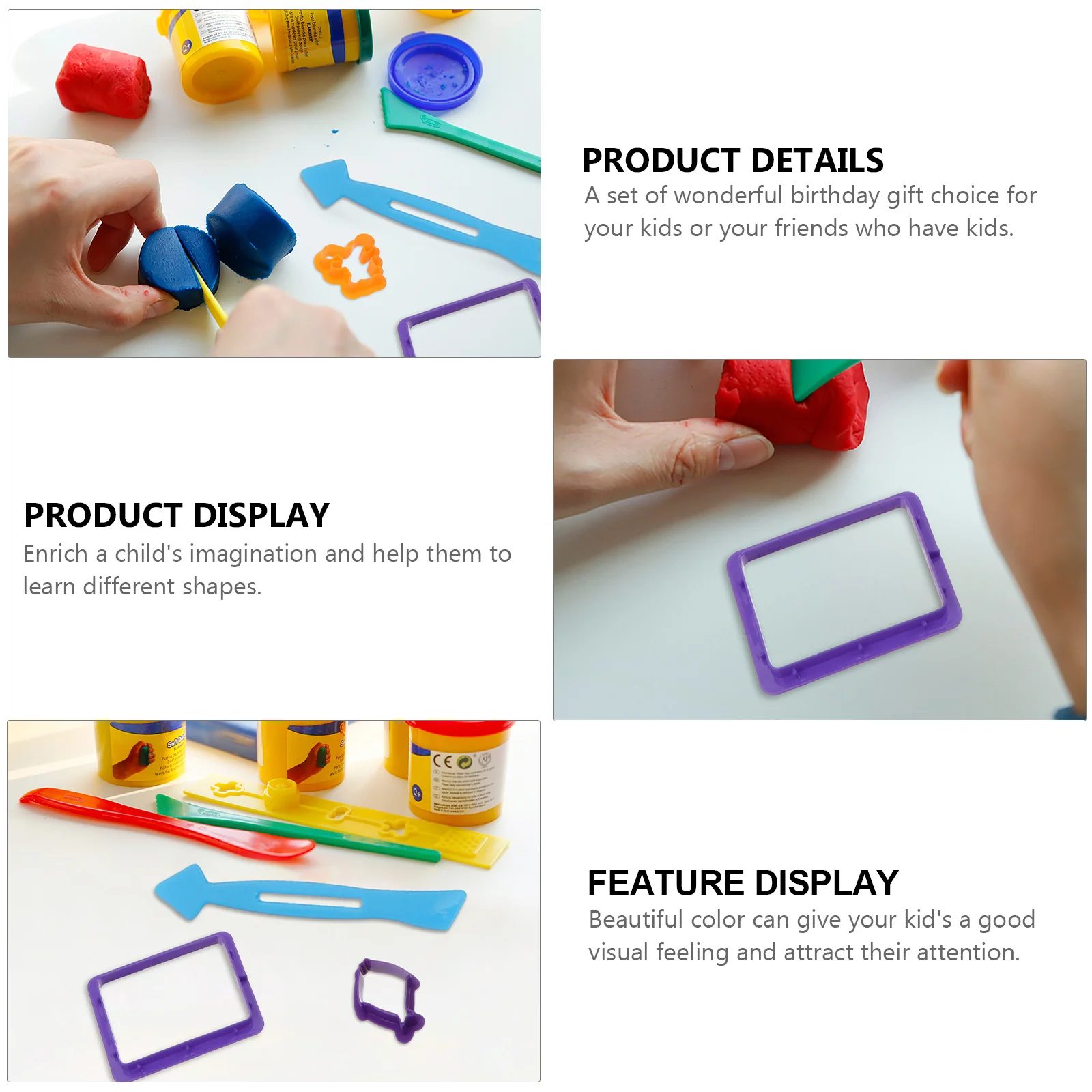 32-częściowy zestaw do samodzielnego tworzenia makaronu z kolorowej plasteliny dla dzieci, edukacyjny, kreatywny, antystresowy, kolorowa masa plastyczna.