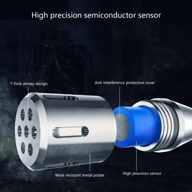 

37MB Handheld Digital Combustible Gas Tester Fast Acting Sensors For Coal Mines And Oil Refineries, Ensures Safe Environment
