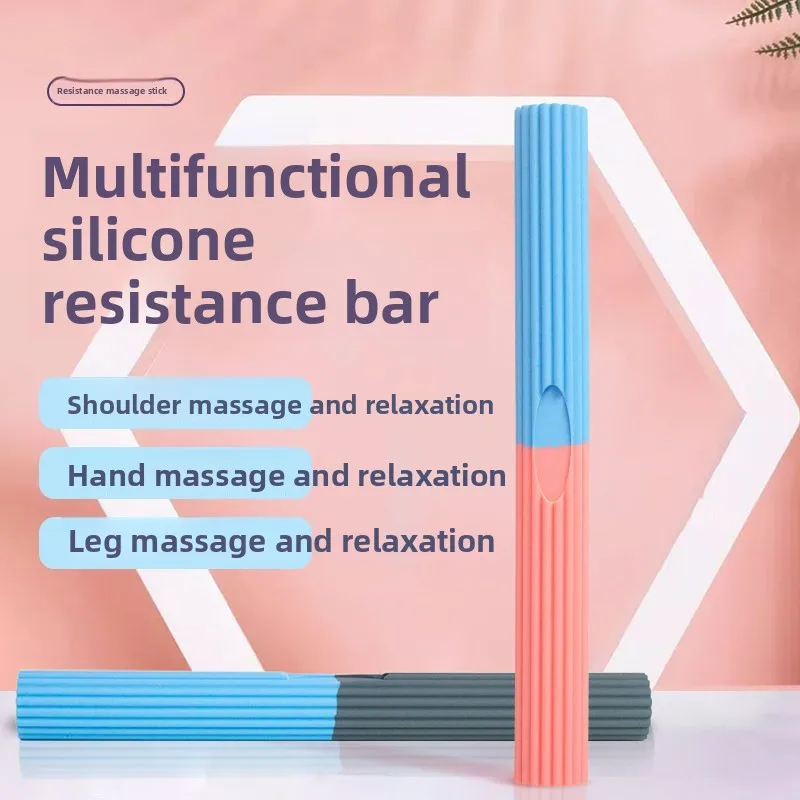 

Силиконовая штанга для домашнего фитнеса, оборудование для расширения груди, эластичный штанга, фасция, релаксация, крутящий момент, упражнения для рук