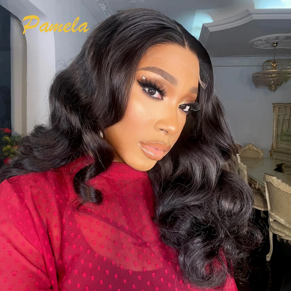 Wig Rambut Asli Tanpa Lem 250% - Lace Front Wig ulasan dan harga