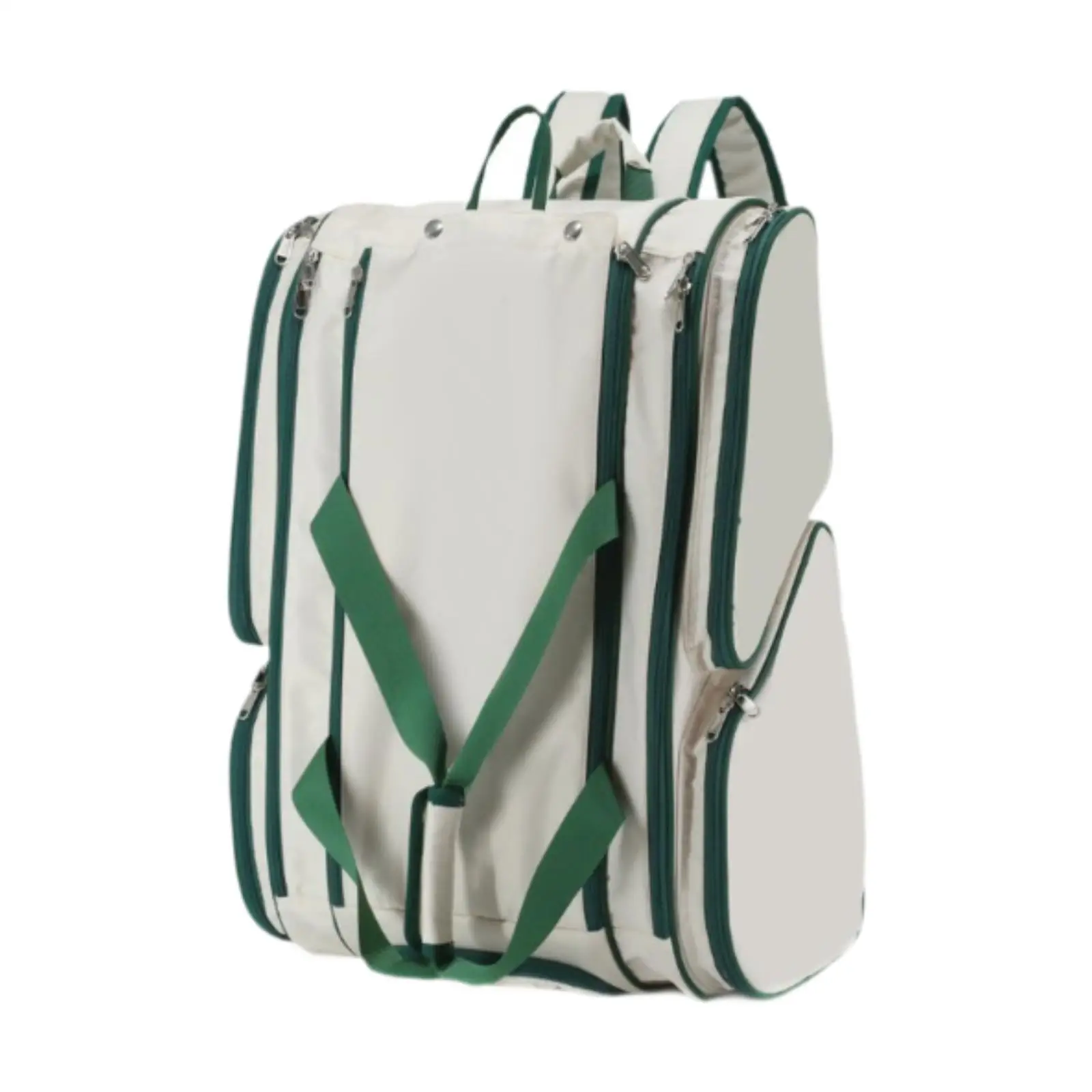 

Pickleball Backpack Paddle Bag with Smooth Zipper Tennis Bag Gear Storage Handbag for Training Men Camping Pickleball Players