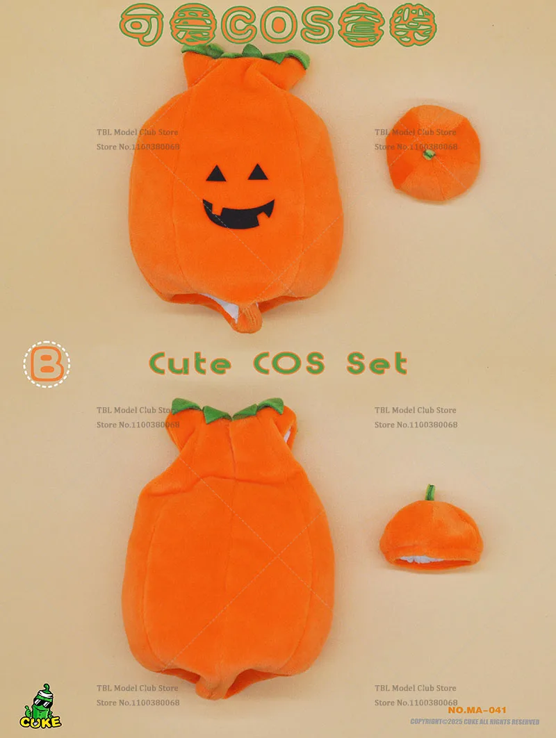 متوفر CUKE TOYS MA-041 1/6 مقياس لطيف كوس الحيوان الملابس مجموعة نموذج صالح 12 بوصة أنثى عمل نموذج لجسم ألعاب الدمى