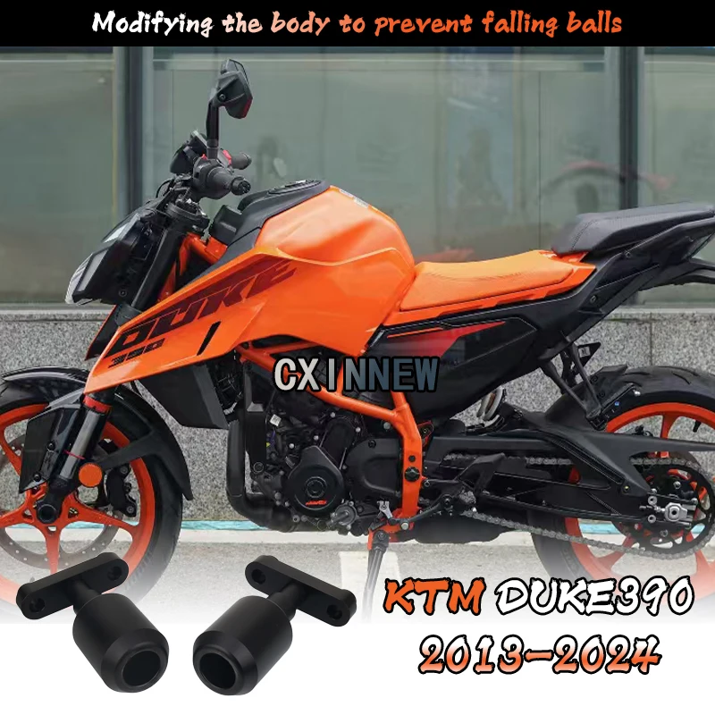 

For KTM DUKE200 DUKE390 DUKE250 anti-fall rubber Motorcycle anti-collision protector bumper slider anti-fall ball suitable