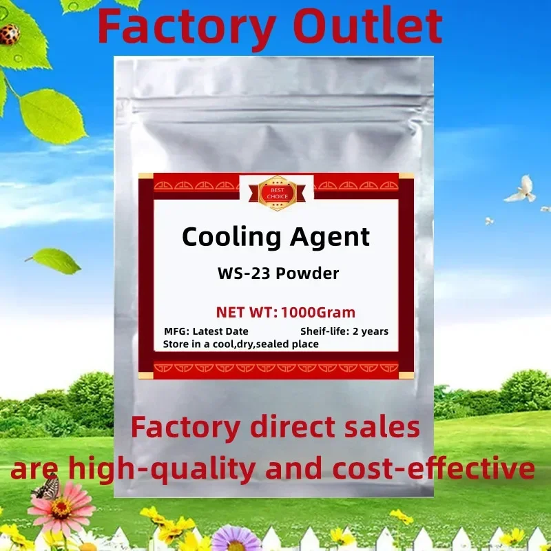 50-1000g Factory Outlet Cooling Agent WS-23 Powder,Free Shipping